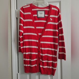 Abercrombie Striped cardigan